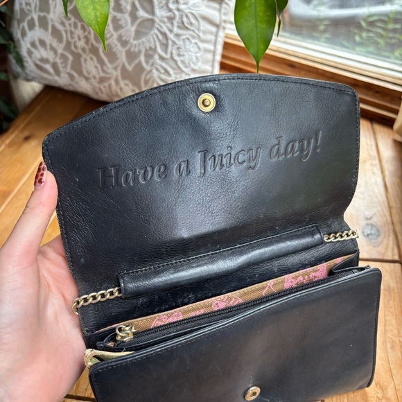 Juicy Couture Black Crossbody Bag with Studs - Picture 2 of 11